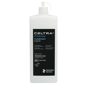 Celtra Press investment liquid (жидкость для замешивания огнеупорной паковочной массы) - 1000мл.