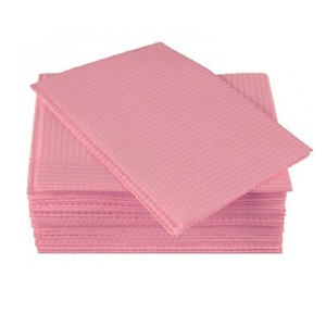 Одноразовые нагрудные салфетки, 33*45, розовые, JNB, 125 шт.